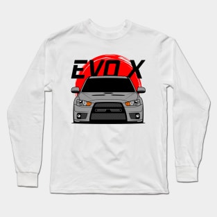 Silver EVO X Long Sleeve T-Shirt